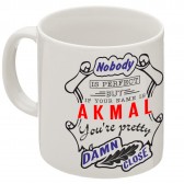 Кружка "If your name is Akmal, you are pretty…"