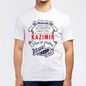 Футболка мужская "If your name is Kazimir, you are pretty…"