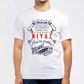 Футболка мужская "If your name is Niyaz, you are pretty…"