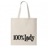 Сумка шоппер "100% Lady"