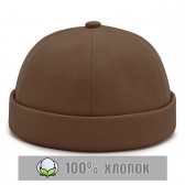 Кепка без козырька, докер (коричневый)