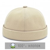 Кепка без козырька, докер (молочный)