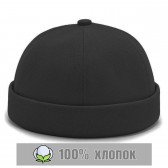 Кепка без козырька, докер (черный)