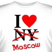 Футболка "I love moscow" (2)