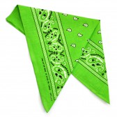 Бандана тонкая "Огурцы в квадрате"-13 (l-green)