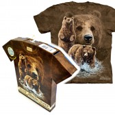Футболка в подарочной коробке The Mountain "Find 10 Brown Bears"