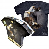 Футболка в подарочной коробке The Mountain "Find 10 Eagles"