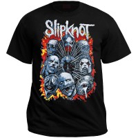 Футболка "Slipknot Rock band"