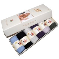 Носки женские ароматизированные "Yameina", упаковка 6 пар