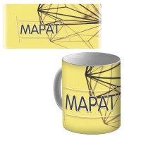 Кружка керамическая с именем "Марат"