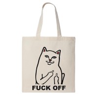 Сумка шоппер "Fuck Cat"