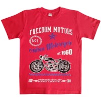 Футболка детская для мальчика "Freedom Motors"