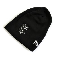 Шапка вязаная "NY" (black & black)