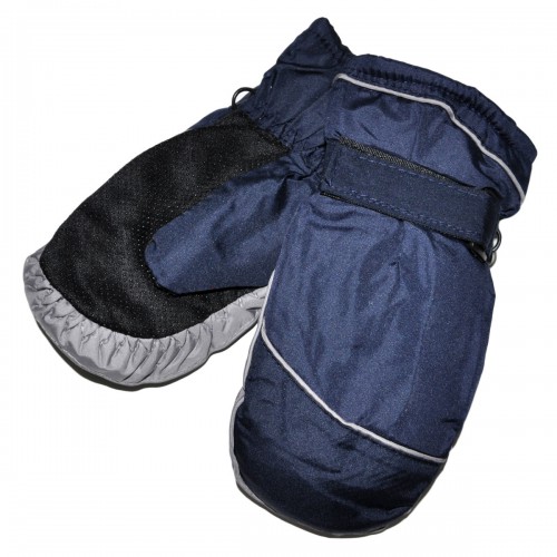 Варежки детские "Зима" (blue)