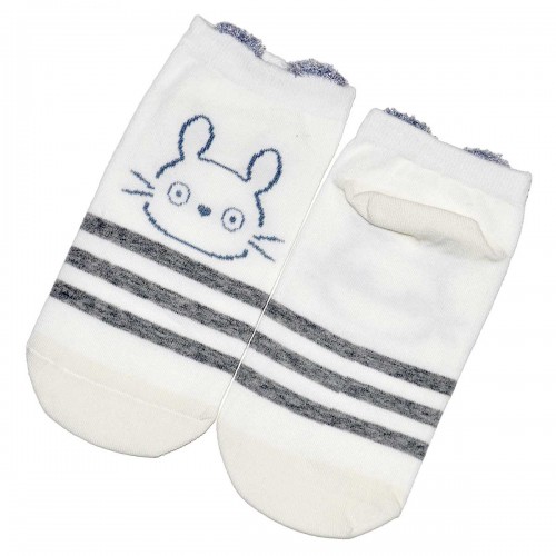 Носки детские, короткие "Зайка" (white)