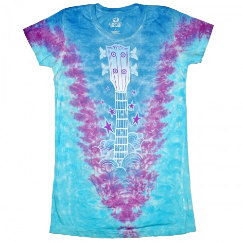 Футболка женская "Guitar Tie-Dye" (США)