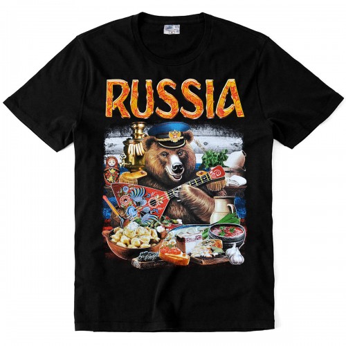 Футболка "Russia (Русский медведь)"