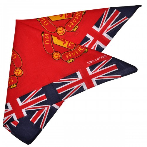 Бандана тонкая "Manchester United" (британский флаг)