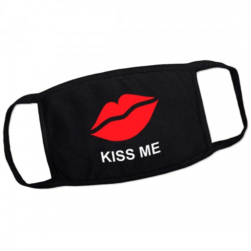 Маска на лицо от вирусов "Kiss Me" (многоразовая)