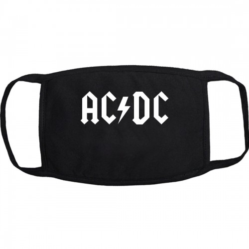 Маска на лицо от вирусов "AC/DC" (многоразовая)