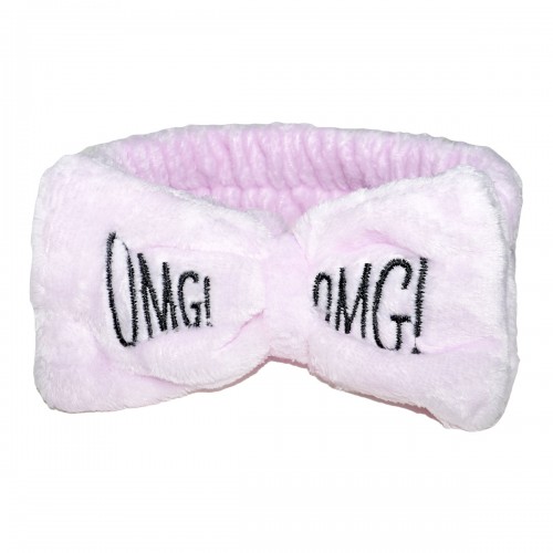 Повязка на голову "Omg!" (сиреневый)