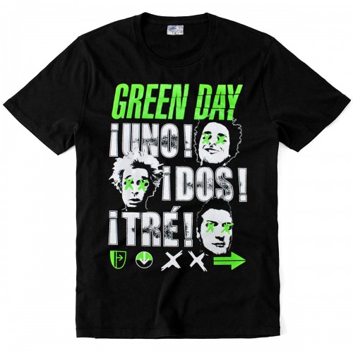 Футболка "Green Day (Uno, Dos, Tre)"