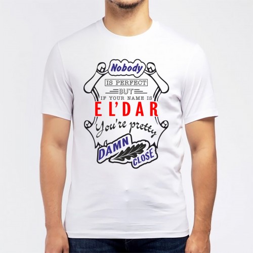 Футболка мужская "If your name is Eldar, you are pretty…"