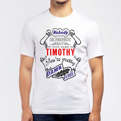 Футболка мужская "If your name is Timothy, you are pretty…"