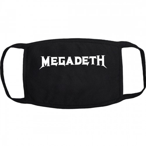 Маска на лицо от вирусов "Megadeth" (многоразовая)