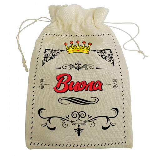 Мешочек для подарка с именем "Виола"
