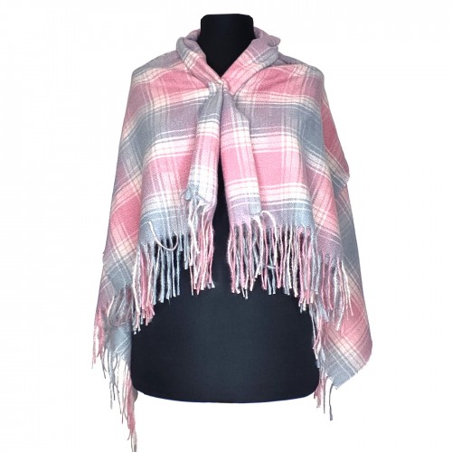 Платок-палантин кашемировый Ethnica (pink)