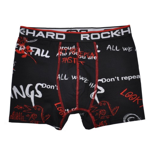 Трусы мужские боксеры "Rock Hard" (look)