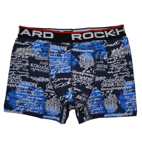 Трусы мужские боксеры "Rock Hard" (алфавит)