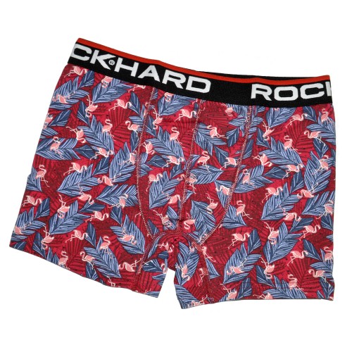 Трусы мужские боксеры "Rock Hard" (фламинго)