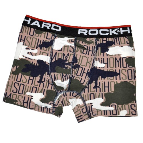 Трусы мужские боксеры "Rock Hard" (авангард)