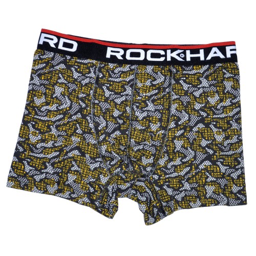Трусы мужские боксеры "Rock Hard" (соты)