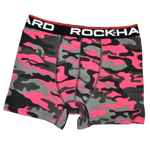 Трусы мужские боксеры "Rock Hard" (яркий камуфляж)