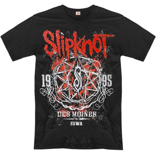 Футболка "Slipknot" (Des Moines Iowa)
