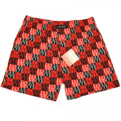 Трусы Classic Cornette "LOVE" (red)