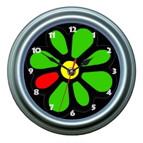 Часы настенные "ICQ"