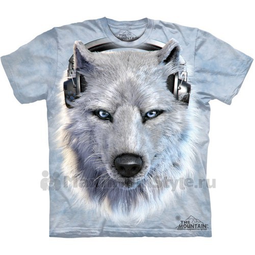 Футболка "White Wolf DJ" (США)