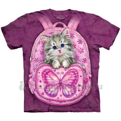 Футболка "Backpack Kitty" (США)