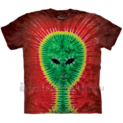 Футболка "Tie-Dye Alien" (США)